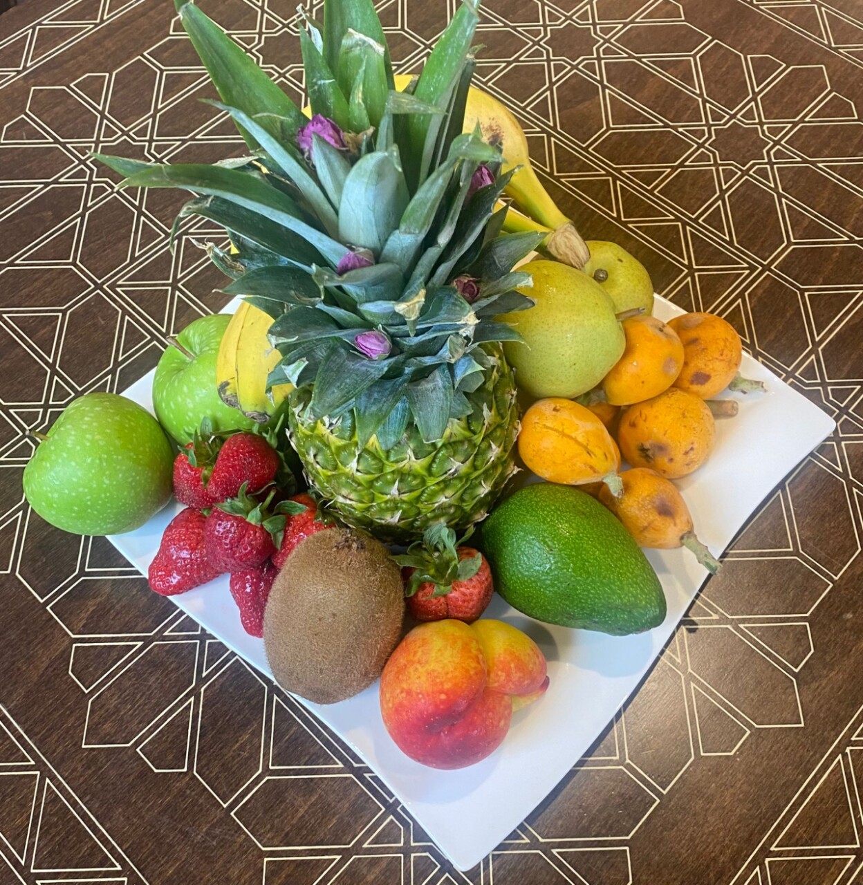 طبق فواكه